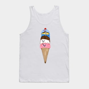 Icecream BT21 Tank Top